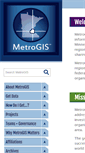 Mobile Screenshot of metrogis.org